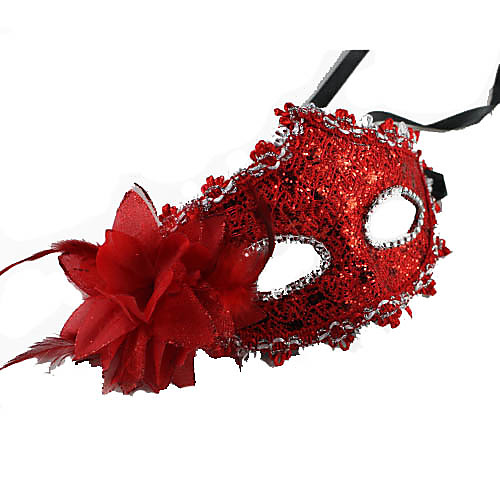 

Mask Masquerade Mask Carnival Mask Inspired by Carnival Venetian Black Brown Halloween Carnival New Year Adults' Women's Female