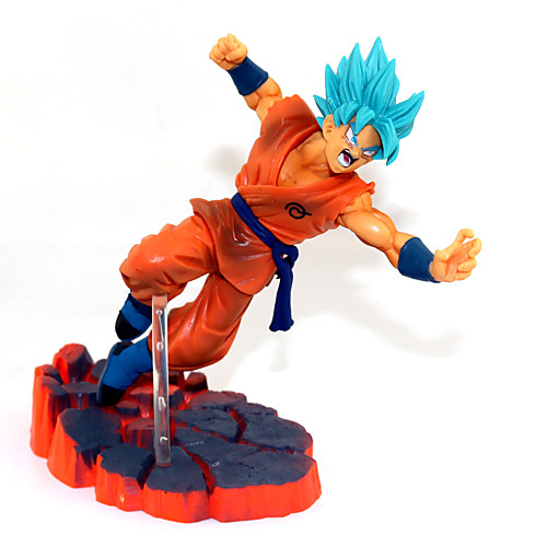 

Anime Action Figures Inspired by Dragon Ball Son Goku PVC(PolyVinyl Chloride) 14 cm CM Model Toys Doll Toy