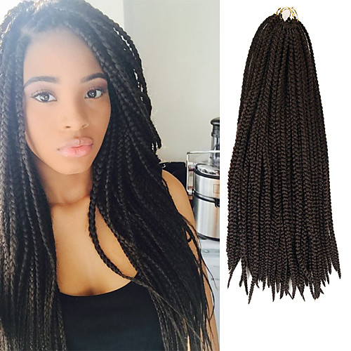 

Faux Locs Dreadlocks Goddess Locs Box Braids Black Auburn Synthetic Hair 24 inch Braiding Hair 30 roots / pack / There are 30 roots per pack. Normally five to six packs are enough for a full head.