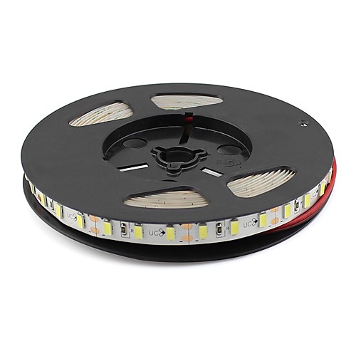 

1pc 5m LED Light Strips Flexible Tiktok Lights 300 LEDs Roll 5730 8mm Warm White Cold White DC 12V