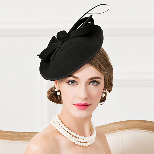 

Wool / Feather Kentucky Derby Hat / Fascinators / Hats with 1 Wedding / Special Occasion / Casual Headpiece