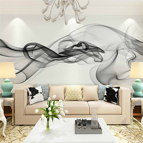 

Mural Canvas Wall Covering - Adhesive required Floral / Art Deco / 3D