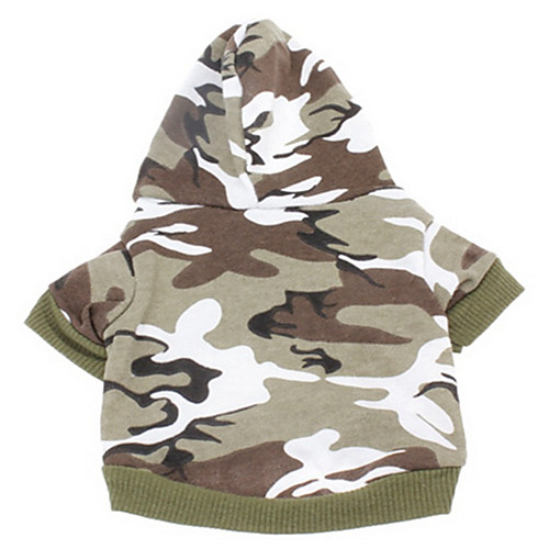 

Dog Hoodie Camo / Camouflage Casual / Daily Sports Dog Clothes Puppy Clothes Dog Outfits Camouflage Color Pink Costume for Girl and Boy Dog Cotton XXS XS S M L
