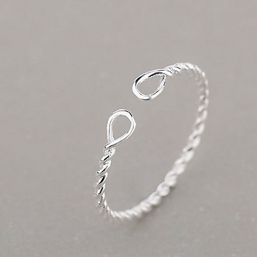 

Women's Ring thumb ring Silver Sterling Silver Ladies Casual Jewelry Classic Slim
