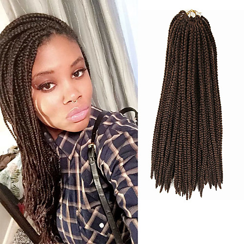 Box Braids Twist Braids Black With Auburn Hair Braids 24inch