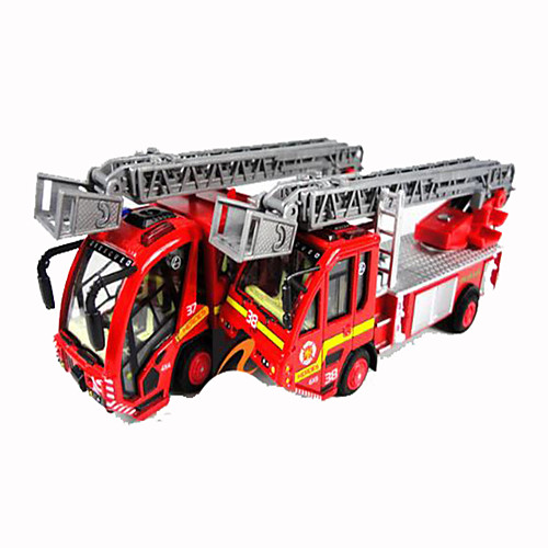 

Metalic Fire Engine Vehicle Toy Truck Construction Vehicle Toy Car Boys' Car Toys