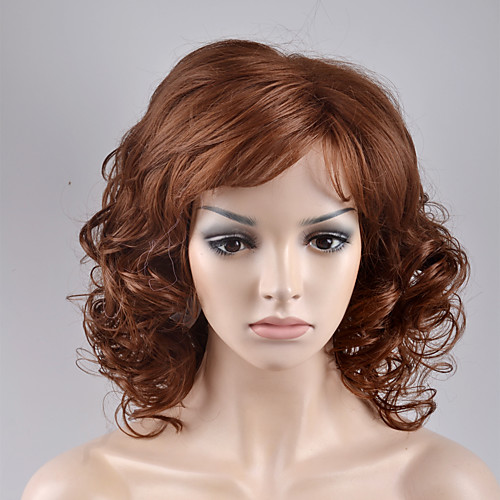 

Synthetic Wig Loose Wave Loose Wave Wig Blonde Short Blonde Synthetic Hair Women's Blonde