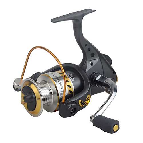 

Fishing Reel Spinning Reel 2.6:1 Gear Ratio13 Ball Bearings Hand Orientation Exchangable General Fishing - DF4000