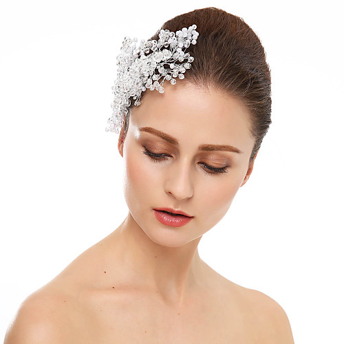 

Crystal / Rhinestone Hair Combs with 1 Wedding / Special Occasion Headpiece