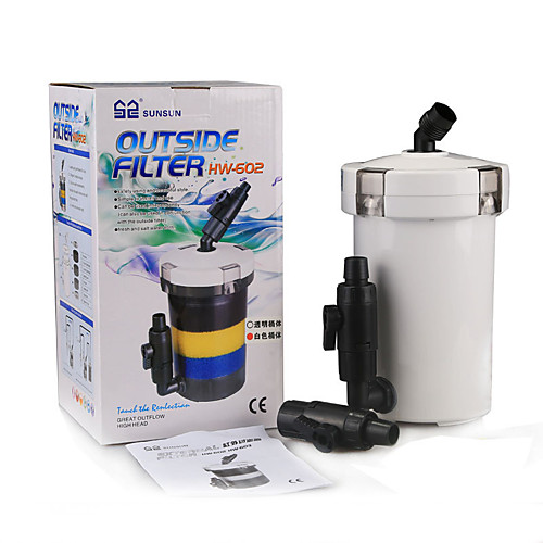 

Aquarium Fish Tank Filter Vacuum Cleaner Energy Saving Noiseless Plastic 1 set 220 V / #