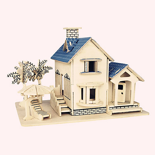 

Wooden Puzzle Wooden Model Famous buildings Chinese Architecture House Professional Level Wooden 1 pcs Kid's Adults' Boys' Girls' Toy Gift