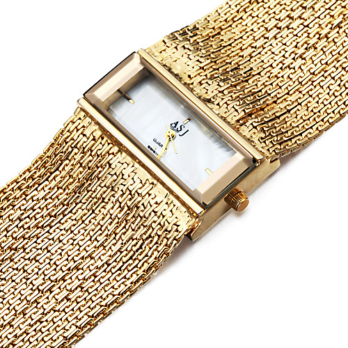 

ASJ Women's Bracelet Watch Gold Watch Analog Quartz Ladies Water Resistant / Waterproof Shock Resistant / One Year / Copper / Japanese