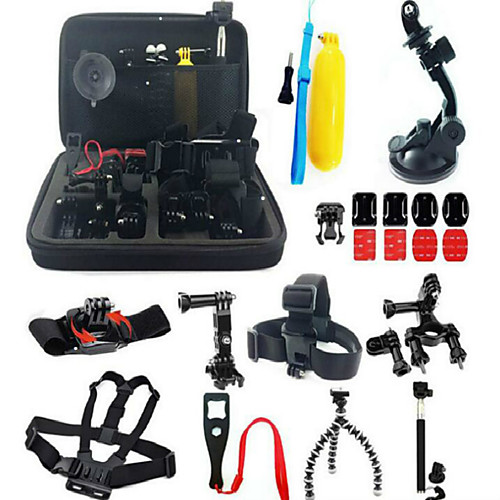 

Accessory Kit For Gopro Anti-Shock All in One 37 pcs For Action Camera Gopro 5 Xiaomi Camera Gopro 4 Gopro 3 Gopro 2 Ski / Snowboard Hunting and Fishing Rock Climbing Plastic Nylon Aluminium / SJ5000