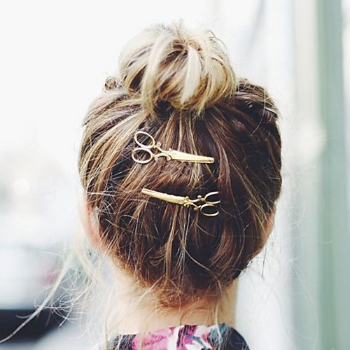 

Pins Hair Accessories Metal Alloy Alloy Wigs Accessories Women's 1 pcs cm