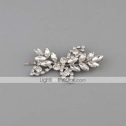 

Rhinestone Hair Clip with 1 Wedding / Casual Headpiece