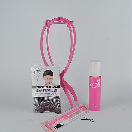 

Wig Accessories Human Hair Wig Stands / Wig Caps / Clips Clips 10000 pcs Daily Classic Pink