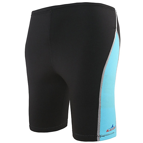 

Bluedive Men's Wetsuit Shorts 1.8mm Neoprene Bottoms Thermal / Warm Quick Dry Swimming Diving Surfing Patchwork