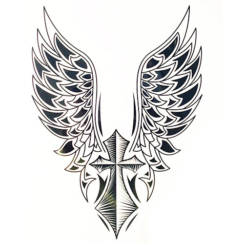 

1pc-water-transfer-big-picture-tattoo-stickers-man-back-tattoo-wing-cross