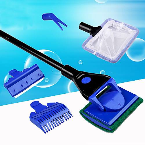 

Aquarium Fish Cleaning Adjustable Plastic 1 set