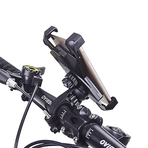 

HiUmi Bike Phone Mount Adjustable Non-Skid For Cellphone Anti Shake Stable For Road Bike Mountain Bike MTB BMX TT Folding Bike Cycling Bicycle ABS 1 pcs