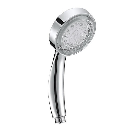 

Contemporary Hand Shower Chrome Feature - LED, Shower Head