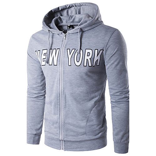 

Men's Hoodie Graphic Text Letter Modern Style Round Neck Daily Hoodies Sweatshirts Long Sleeve Purple Red Yellow / Spring