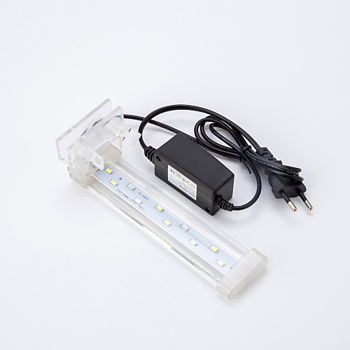 

Aquarium Light LED Light Fish Tank Light White With Switch(es) Plastic 3 W 220 V / #