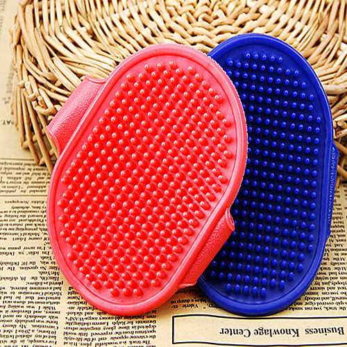 

Cat Dog Brushes Grooming Cleaning Shower & Bath Accessories Plastic Brush Baths Waterproof Portable Low Noise Foldable Massage Pet Grooming Supplies Dot 1 Piece