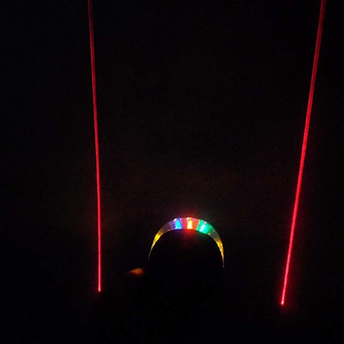 

Laser Bike Light Rear Bike Tail Light Safety Light Mountain Bike MTB Bicycle Cycling Waterproof Compact Size Suitable for Vehicles Easy Carrying Lithium Battery Battery Red Blue Multi Color Cycling