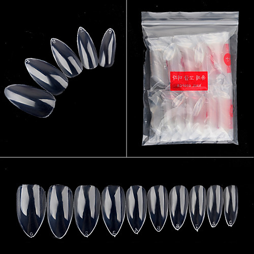 

600pcs new piece of transparent water paste a piece on the tip of the nail tip fake nails