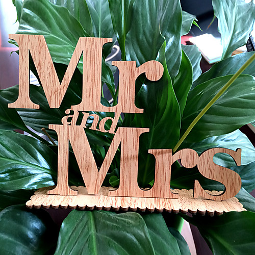 

Unique Wedding Décor Wood / Mixed Material Wedding Decorations Wedding / Engagement / Wedding Party Classic Theme Spring / Summer / Fall