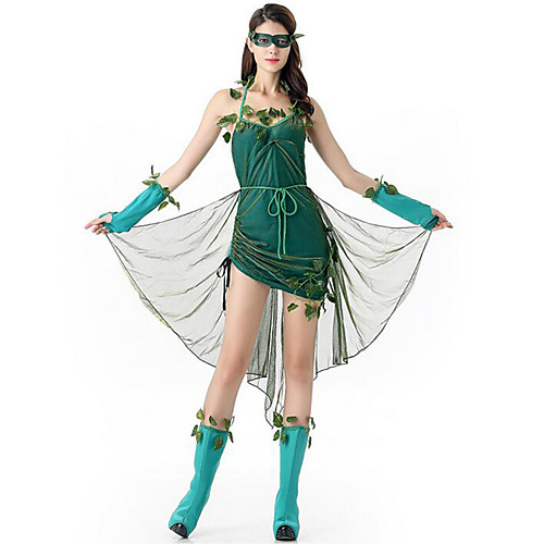 

Fairytale Cosplay Costume Party Costume Women's Vacation Dress Christmas Halloween Carnival Festival / Holiday Polyester Women's Easy Carnival Costumes Patchwork