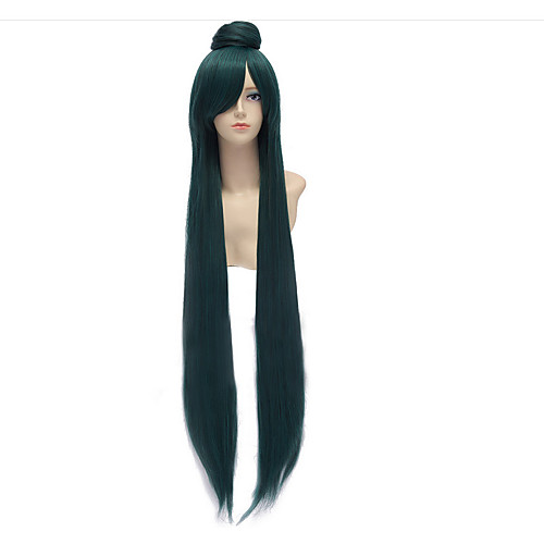

Synthetic Wig Cosplay Wig Straight Straight Wig Very Long Green Synthetic Hair Women's Green hairjoy