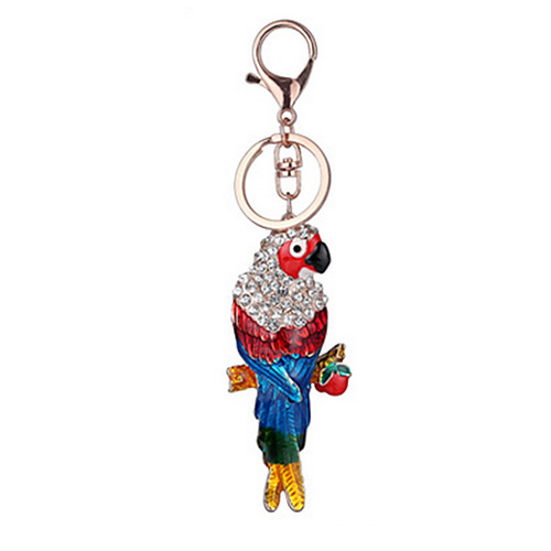 

Keychain Bird Parrot Key Chain Creative Metal for Adults' Boys' Girls'