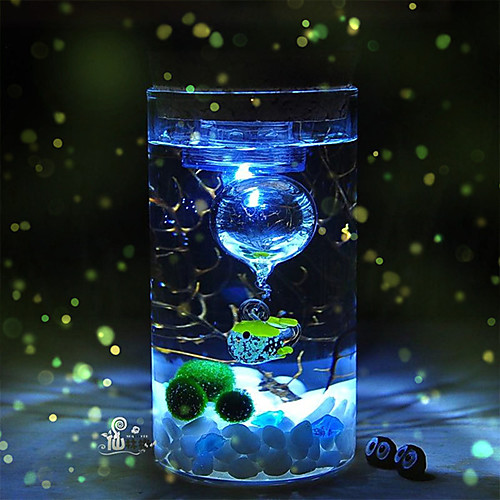 

Fish Tank Ornament Transparent Glass 1 pc