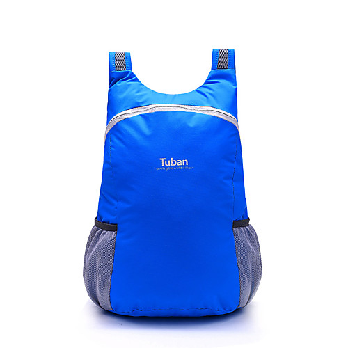 

Tuban 18 L Lightweight Packable Backpack Daypack Commuter Backpack Multifunctional Waterproof Lightweight Ultra Light (UL) Outdoor Camping / Hiking Cycling / Bike 600D Polyester Light Blue Purple