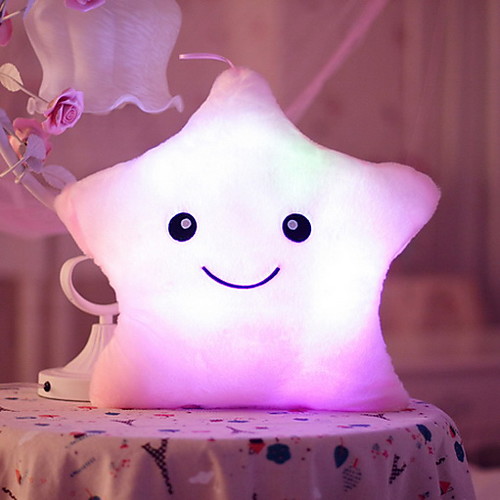 

LED Lighting Christmas Toy Stuffed Animal Plush Toys Plush Dolls Stuffed Animal Plush Toy Stress Reliever Star Cute LED Lighting Flourescent Creative Glow in the Dark Fluorescent Noctilucent Cool