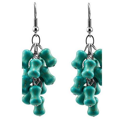 

Turquoise Drop Earrings Earrings Jewelry Green For Daily Casual