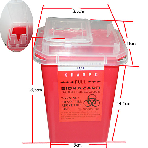 

professional-tattoo-sharps-needles-disposal-red-container-for-tattoo-artists-tc234