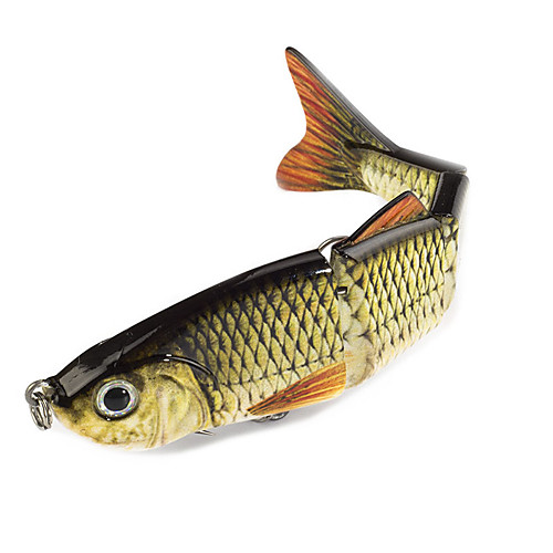 

2 pcs Minnow Fishing Lures Minnow Sinking Bass Trout Pike General Fishing Plastic