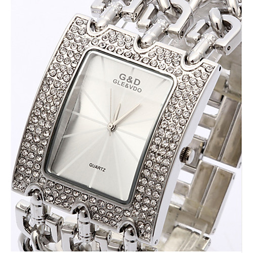 

Bracelet Watch Quartz Alloy Band Silver