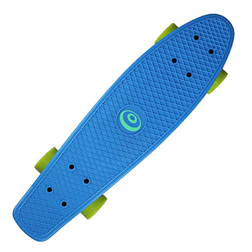 

22.5 Inch Cruisers Skateboard PP (Polypropylene) ABEC-7 Professional Green / Blue / Pink