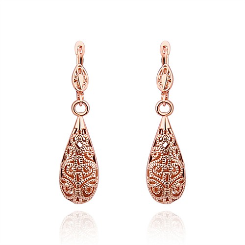 

Drop Earrings Drop Ladies Rose Gold Silver Plated Gold Plated Earrings Jewelry Gold / Silver / Rose Gold For Daily Casual / Rose Gold Plated / Rose Gold Plated