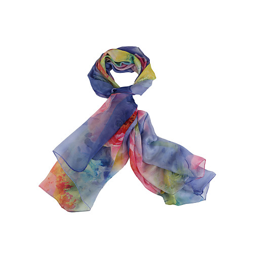 

Women's Silk Chiffon Rectangle Print