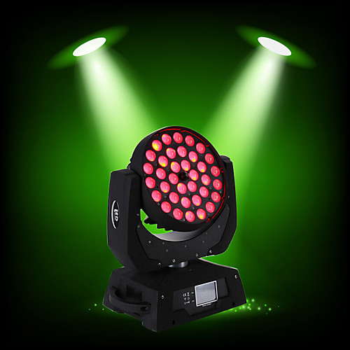 

U'King Disco Lights Party Light LED Stage Light / Spot Light DMX 512 / Master-Slave / Sound-Activated 10 W Party / Stage / Wedding Professional RGBWhite for Dance Party Wedding DJ Disco Show Lighting