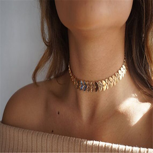 

Women's Choker Necklace Single Strand Bird Cheap Personalized Simple Style Fashion Euramerican Copper Gold Silver Necklace Jewelry For Party Special Occasion Business Engagement Gift Daily