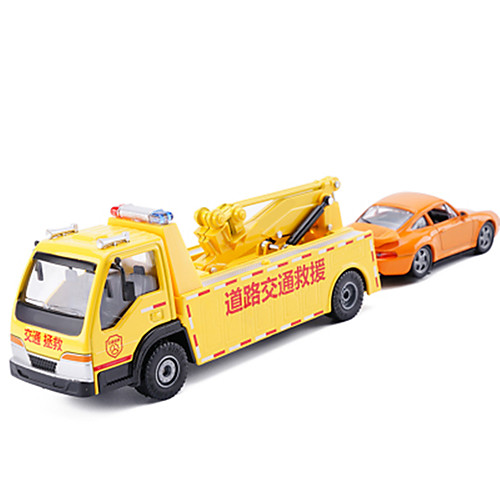 

1:50 Metalic Truck Emergency Vehicle Toy Truck Construction Vehicle Toy Car Pull Back Vehicle Unisex Boys' Girls' Car Toys / 14 years