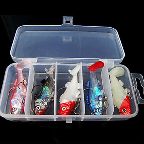 

1 pcs Fishing Lures Soft Bait Sinking Bass Trout Pike General Fishing Plastic