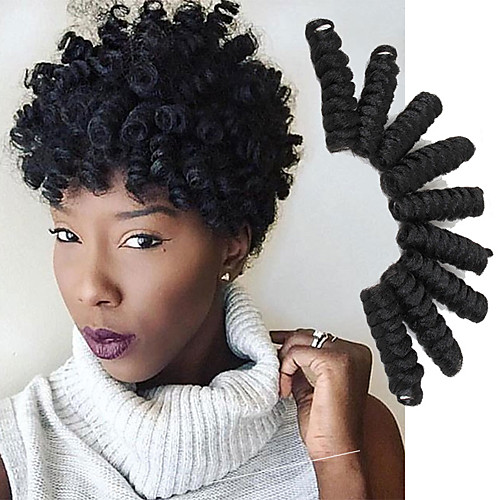 

Crochet Hair Braids Toni Curl Box Braids Ombre Synthetic Hair 10 inch Braiding Hair 20 Roots / Pack Tangle Free / There are 20 roots per pack. Normally five to six packs are enough for a full head.