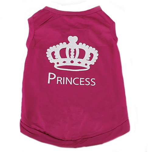 

Cat Dog Shirt / T-Shirt Puppy Clothes Tiaras & Crowns Fashion Casual / Daily Dog Clothes Puppy Clothes Dog Outfits Rose Costume for Girl and Boy Dog Terylene XS S M L